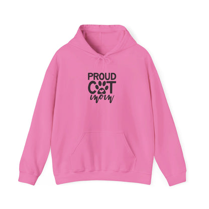 Proud Cat Mom Feline Love Forever - Hooded Sweatshirt