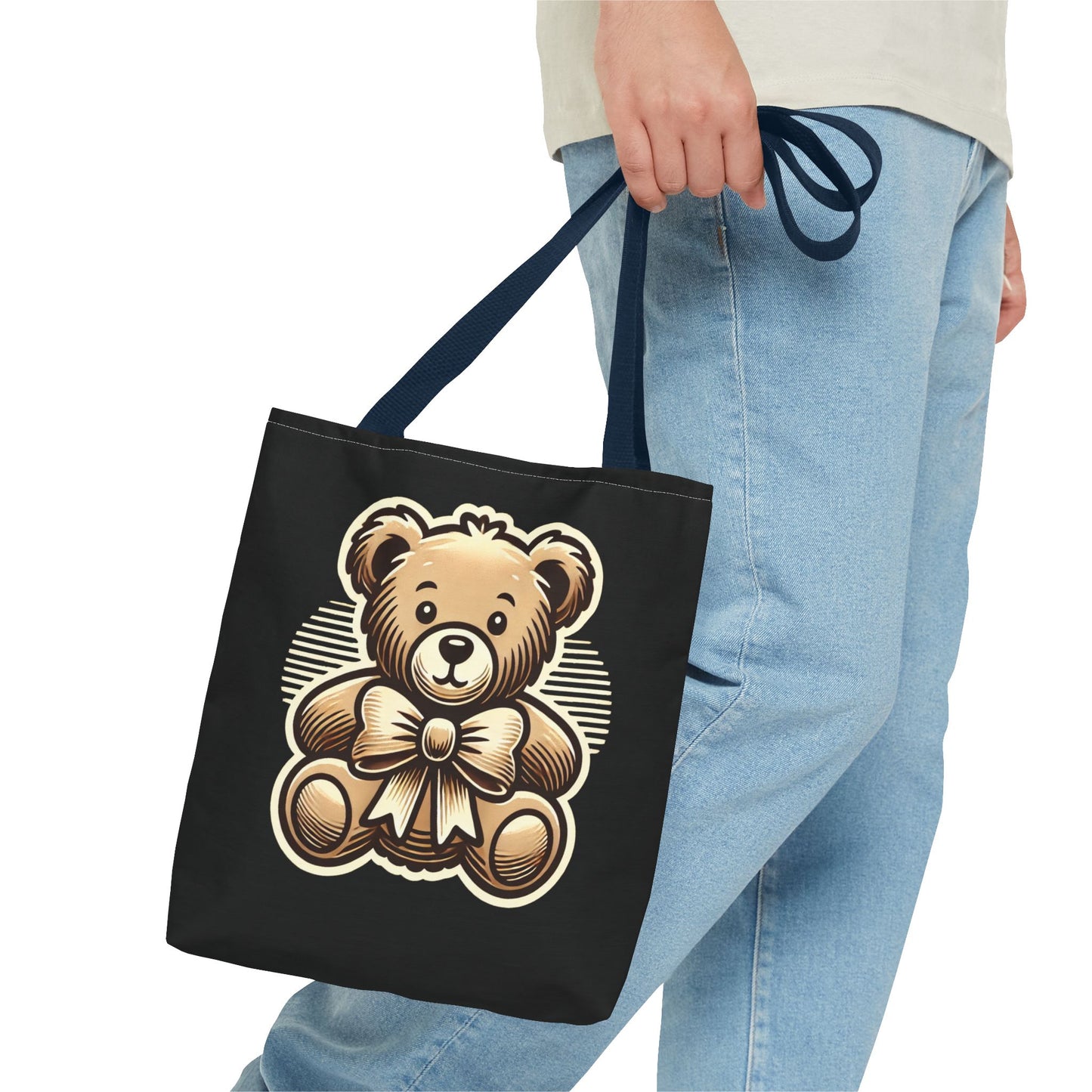 Teddy Bear with a bow - Tote Bag