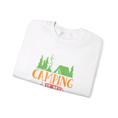 Camping Is My Therapy  - Crewneck Sweatshirt