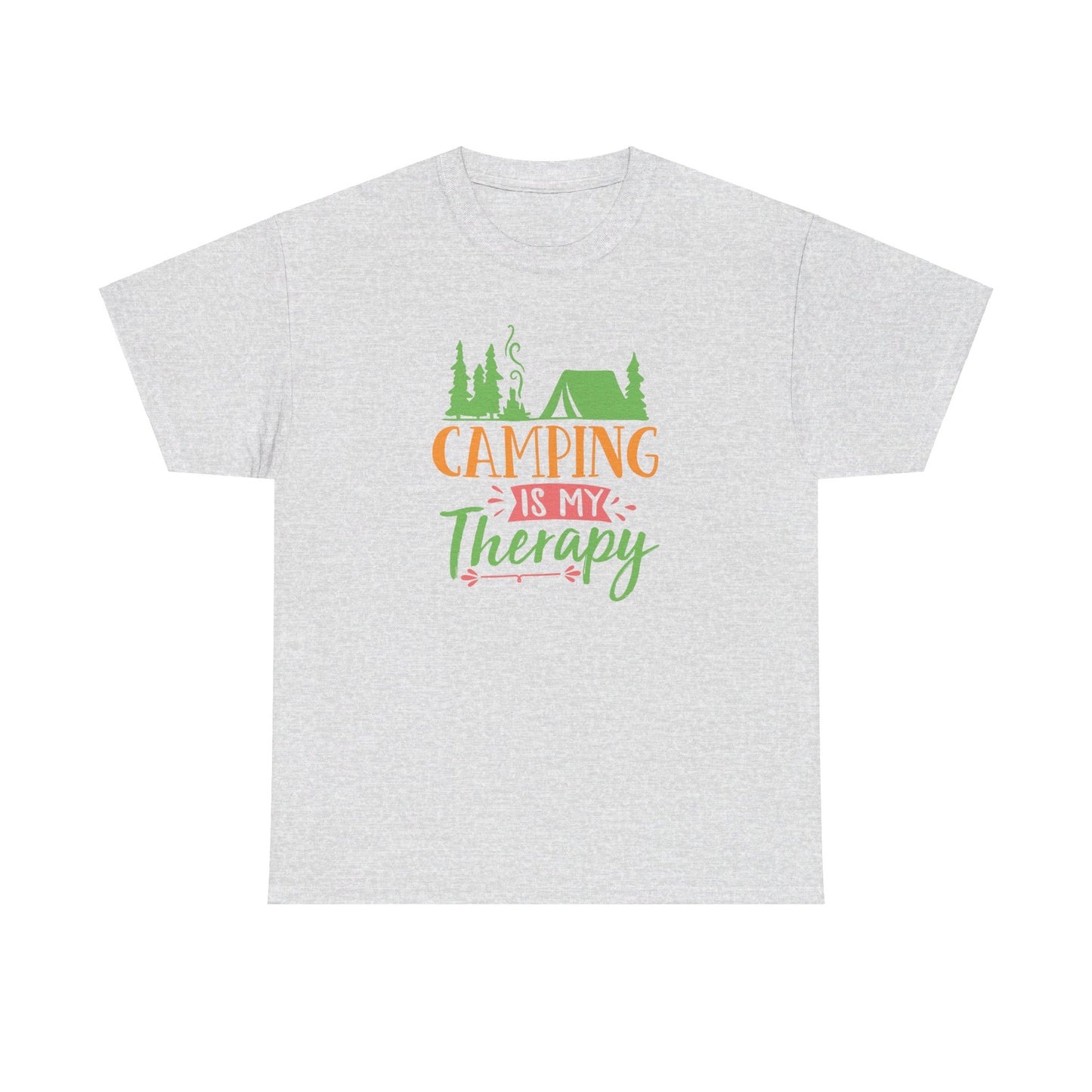 Camping Is My Therapy - T-Shirt