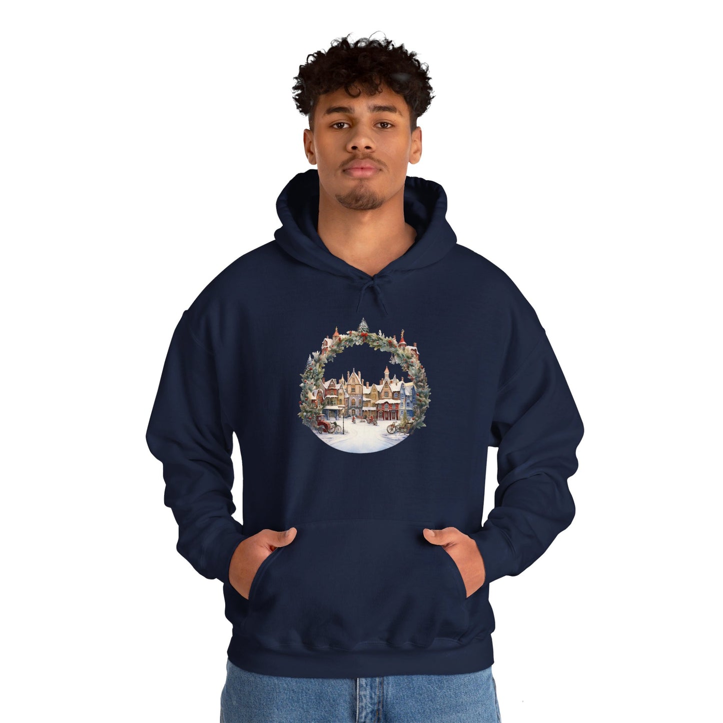 Christmas Scenery - Hooded Sweatshirt