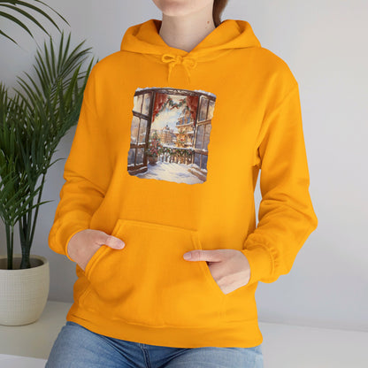 Christmas City To The Window - Hooded Sweatshirt