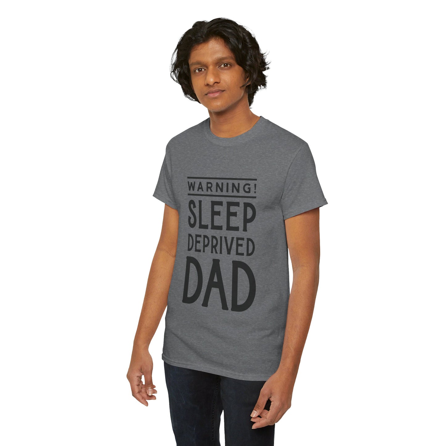 Warning Sleep Deprived Dad - T-Shirt