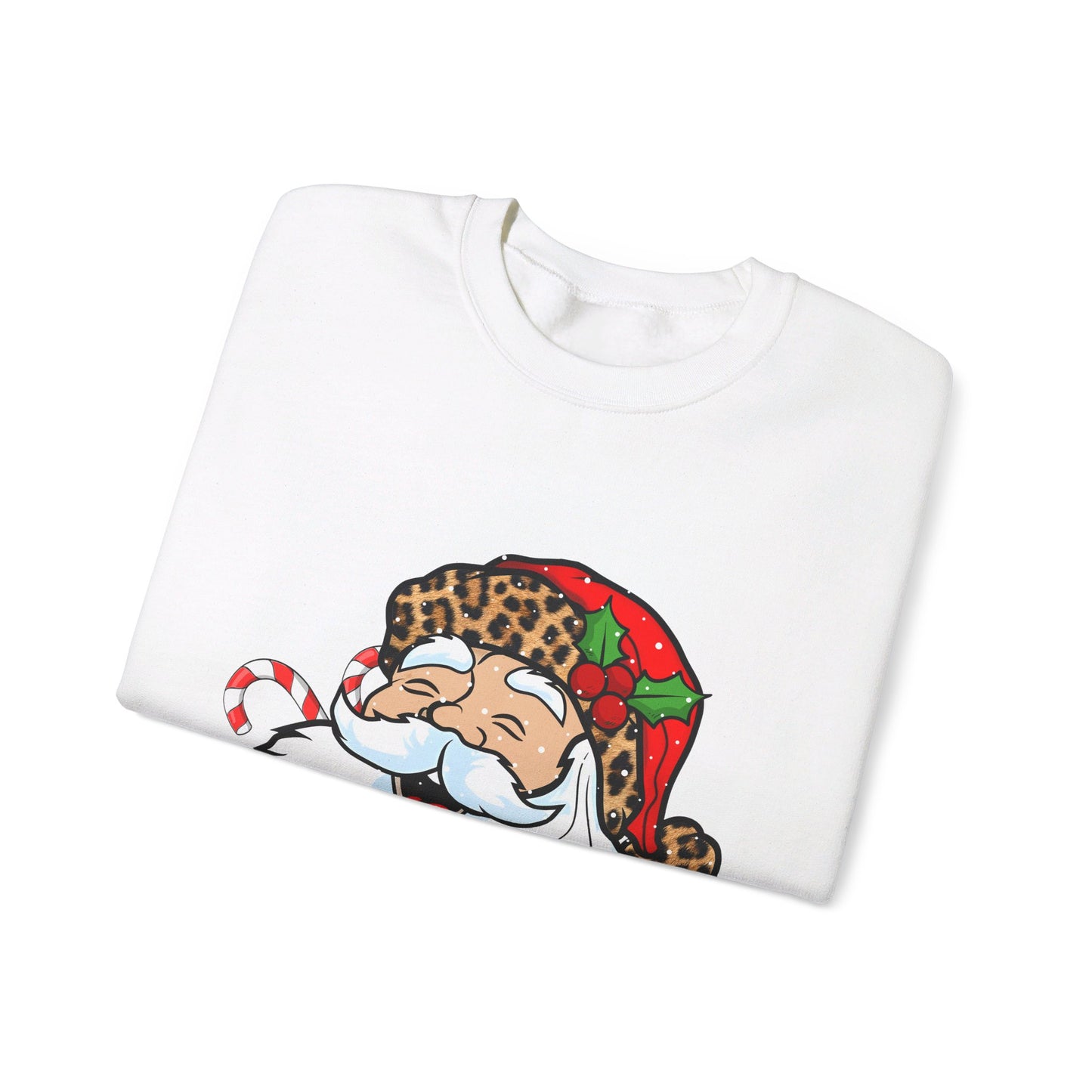 Happy Santa Claus - Christmas- Crewneck Sweatshirt