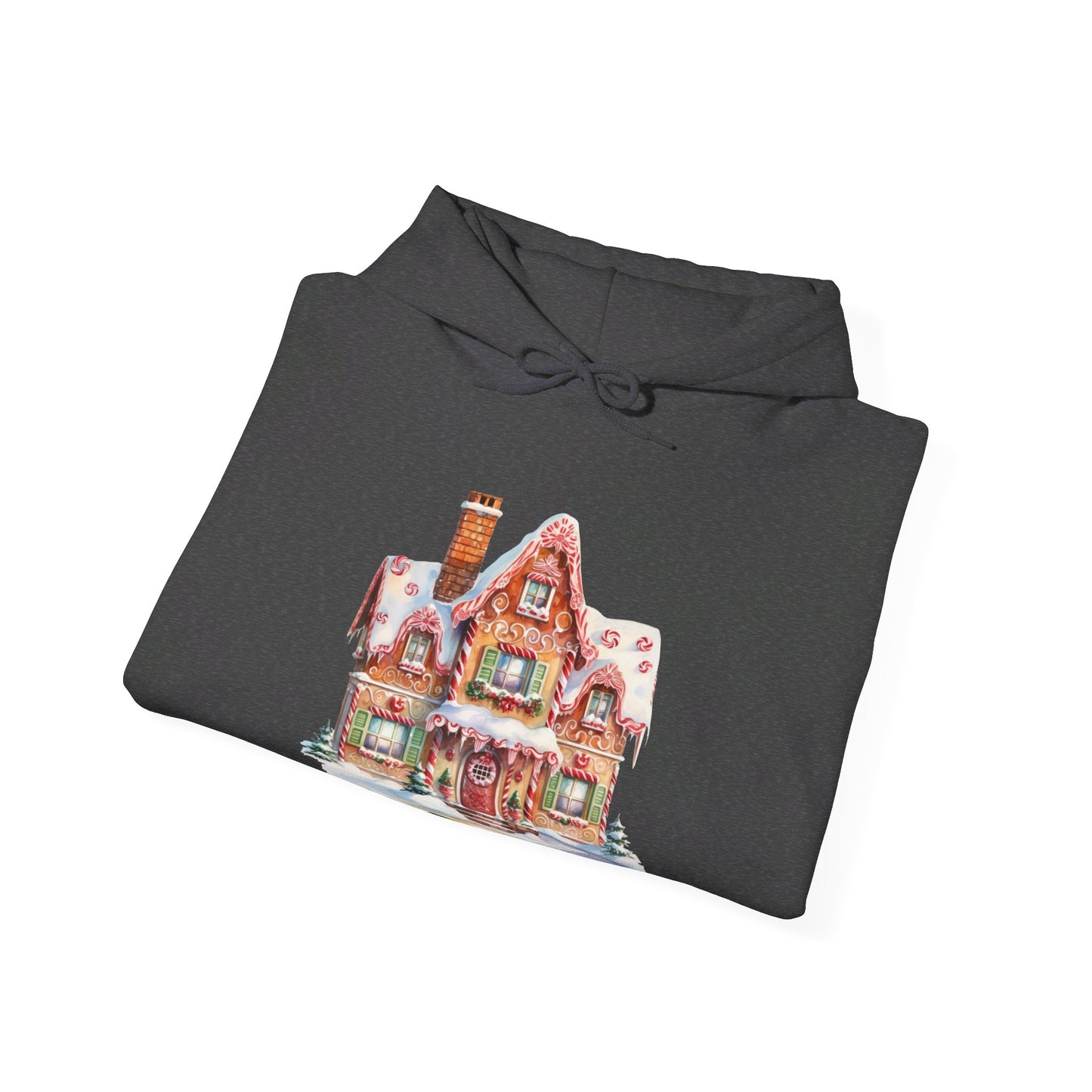 Snowy Christmas Village 14 - Hooded Sweatshirt