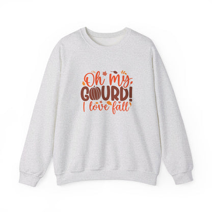 Oh My Gourd I Love Fall - Crewneck Sweatshirt