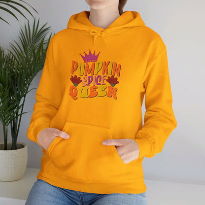 Pumpkin Spice Queen, Fall’s Royalty - Hooded Sweatshirt