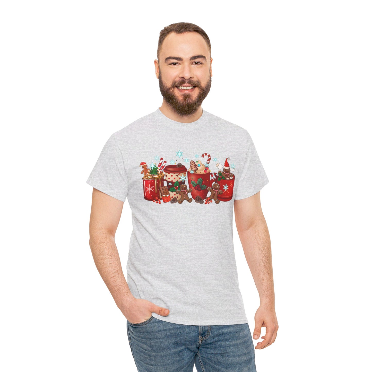 Christmas Cocoa & Gingerbread Delight - T-Shirt