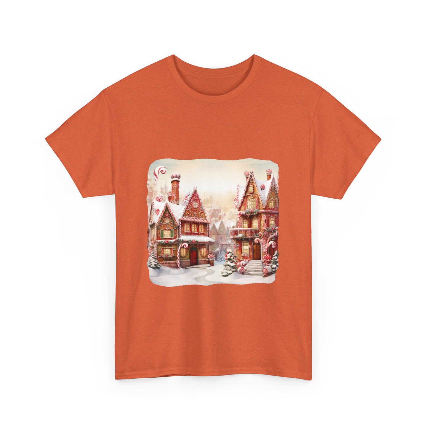 Snowy Christmas Village 11- T-Shirt