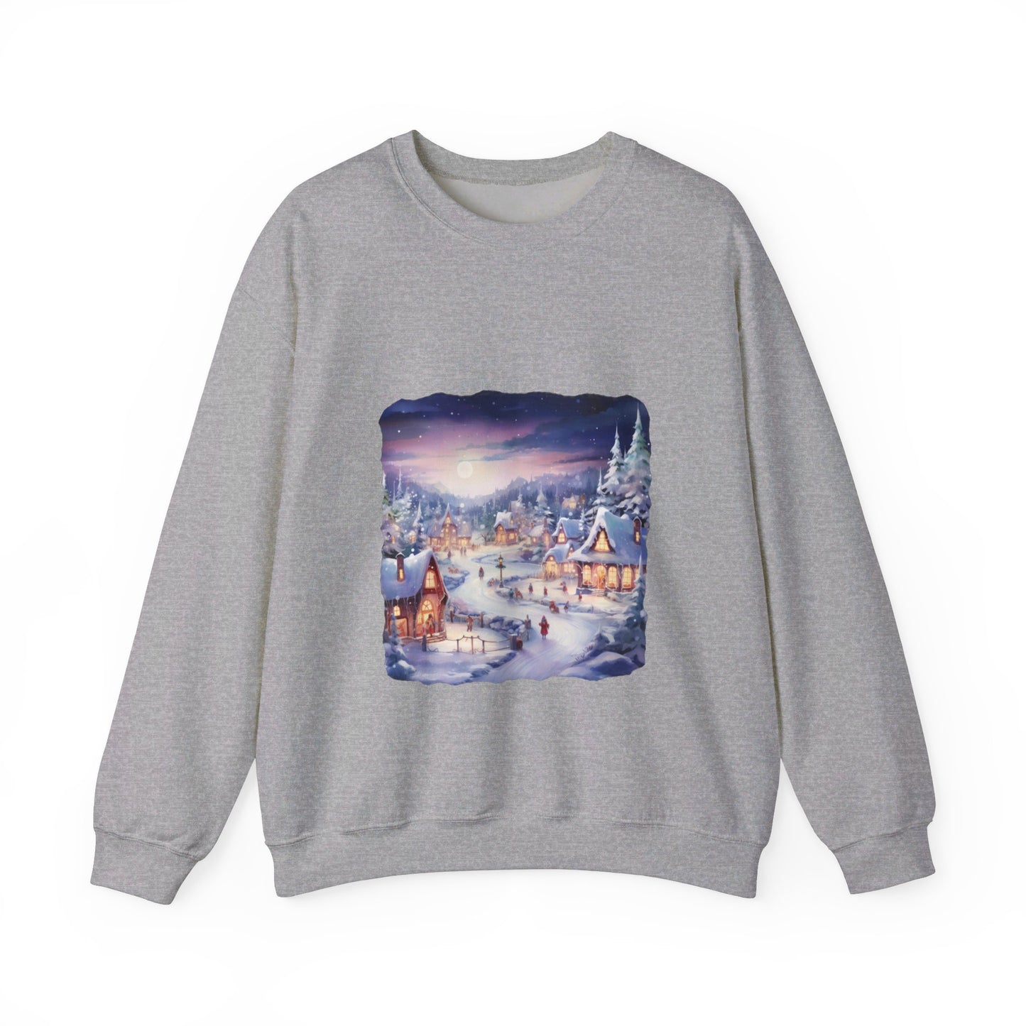 Snowy Christmas Village 3 - Sweatshirt