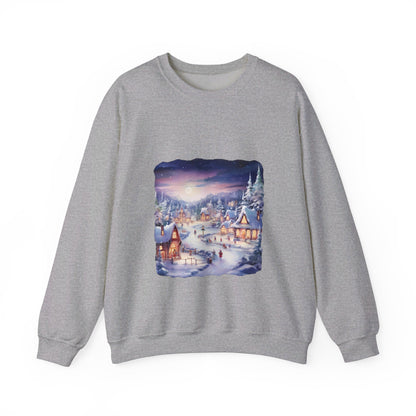 Snowy Christmas Village 3 - Sweatshirt