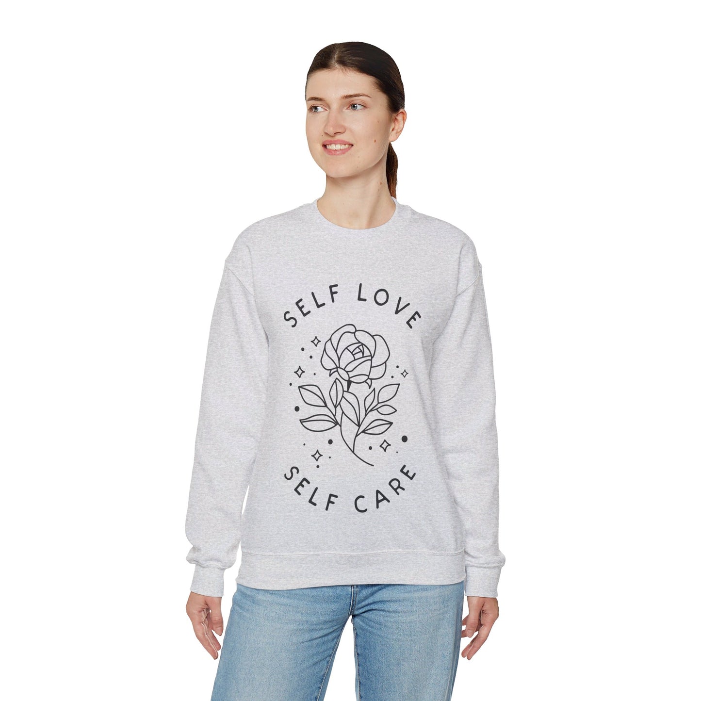 Self Love, Self Care' sweatshirt - Sweatshirt