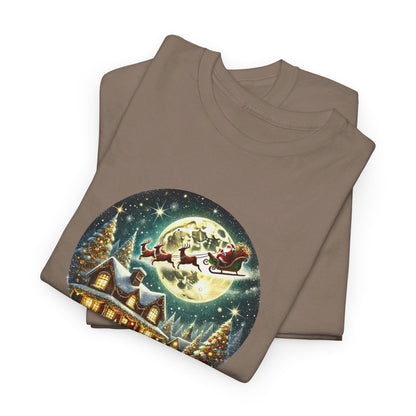 Festive Santa Christmas Village - T-Shirt