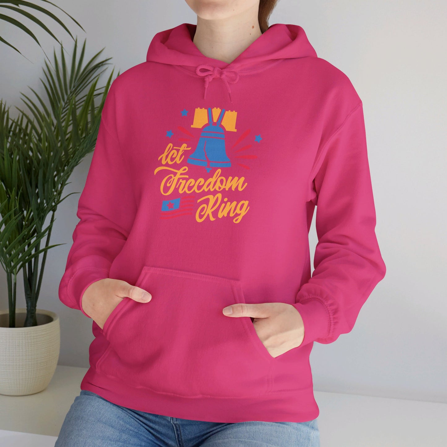 Let Freedom Ring Across the Land - Hooded Sweatshirt