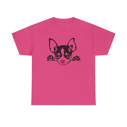 Peeking Chihuahua, Pure Cuteness - T-Shirt