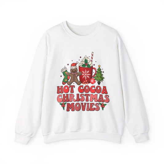 Hot Cocoa Christmas Movies - Crewneck Sweatshirt