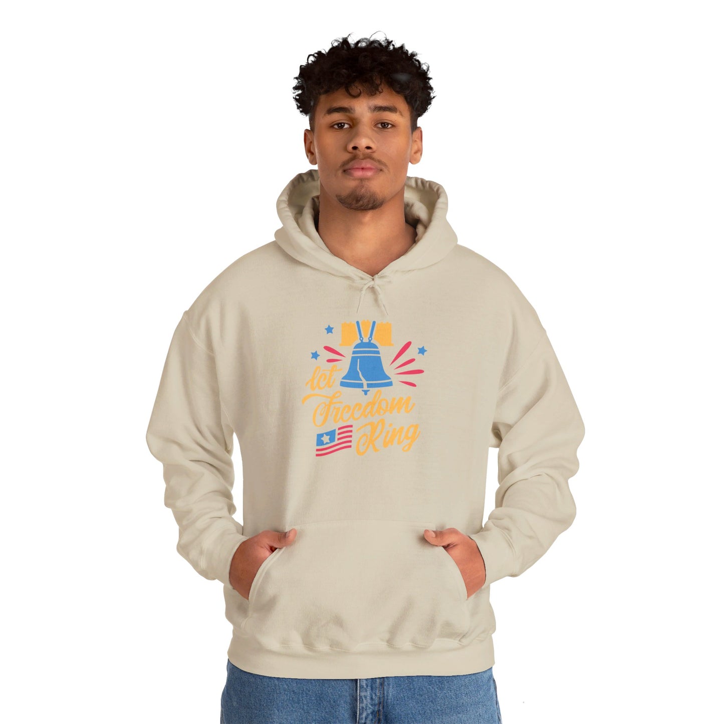 Let Freedom Ring Across the Land - Hooded Sweatshirt