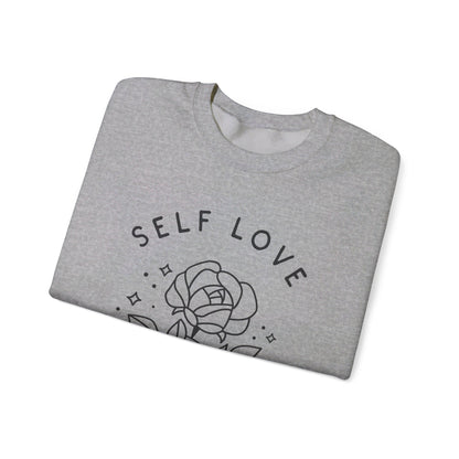 Self Love, Self Care' sweatshirt - Sweatshirt