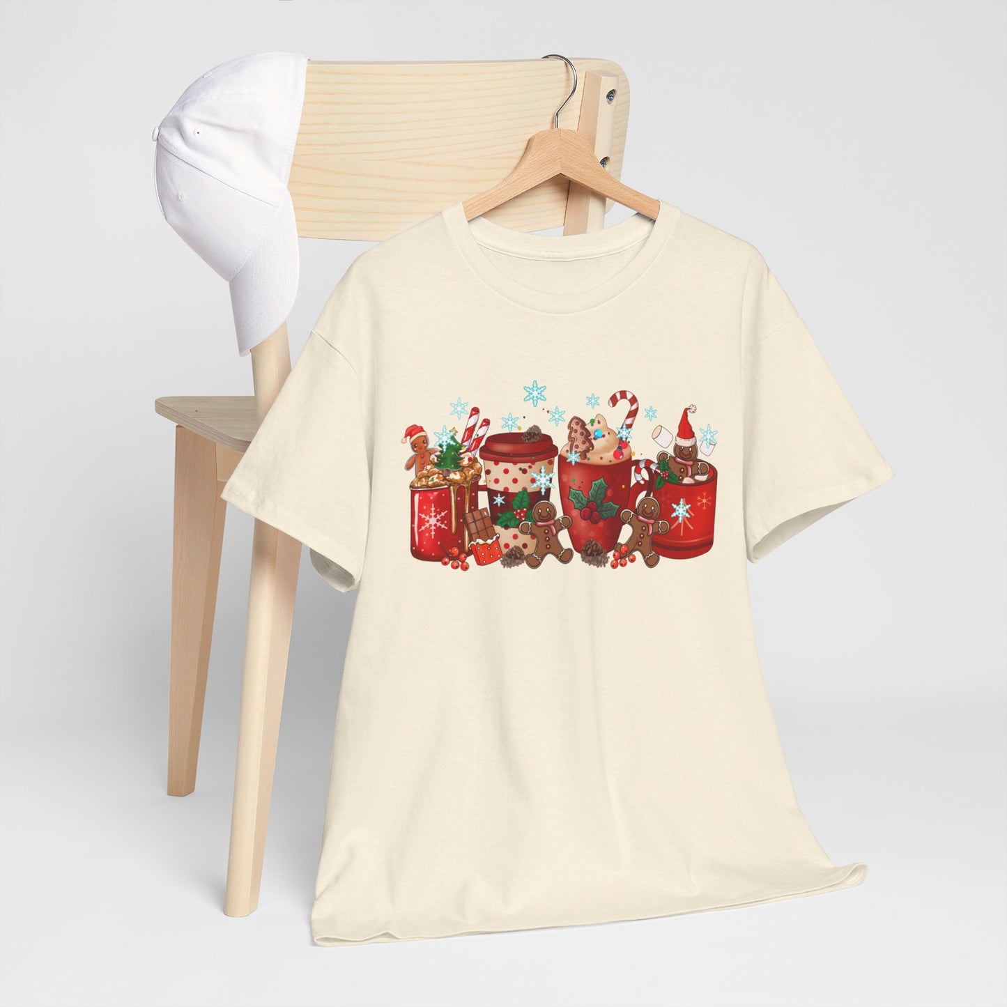 Christmas Cocoa & Gingerbread Delight - T-Shirt