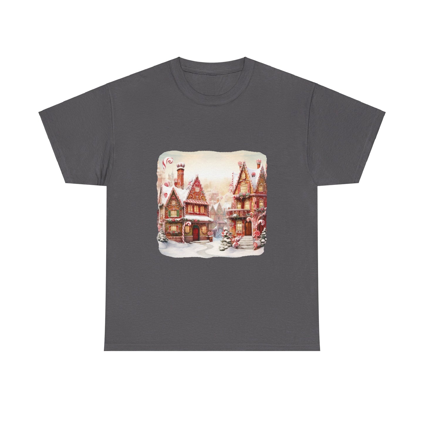 Snowy Christmas Village 11- T-Shirt