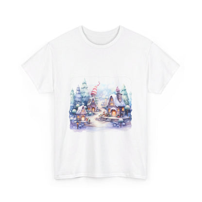 Snowy Christmas Village 4 - T-Shirt