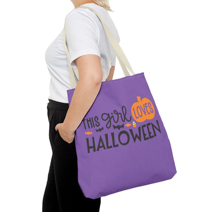 This Girl Loves Halloween - Tote Bag