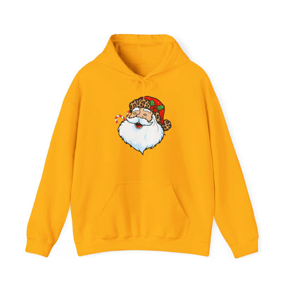 Festive Santa Claus - Hooded Sweatshirt