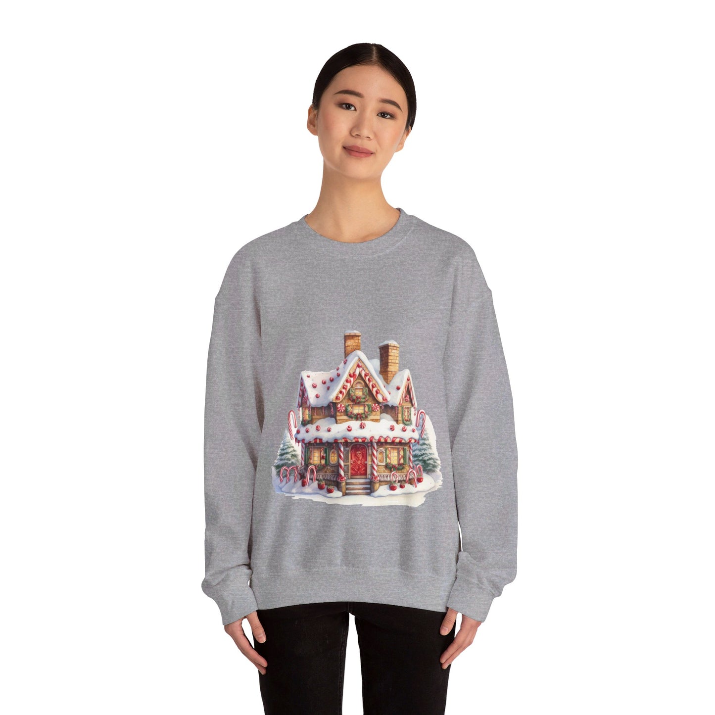 Snowy Christmas Village 15 - Sweatshirt