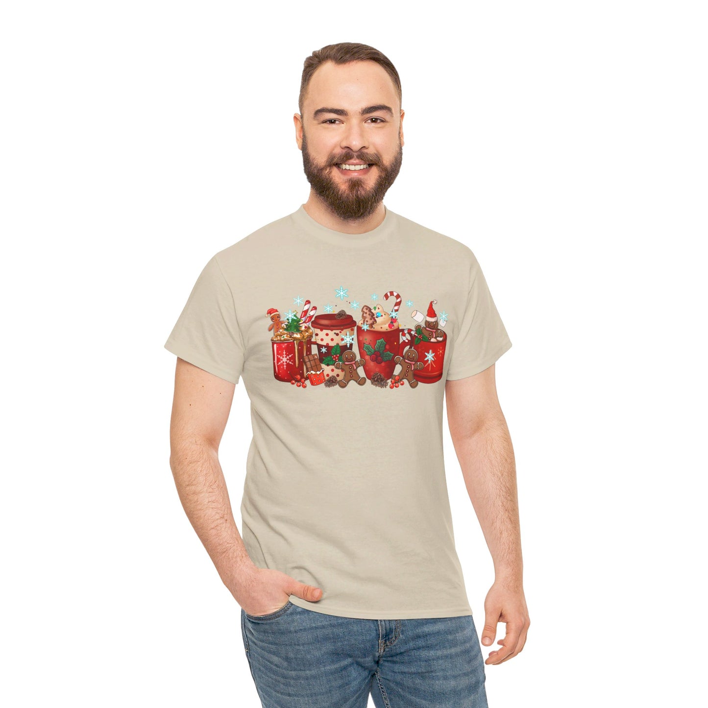 Christmas Cocoa & Gingerbread Delight - T-Shirt