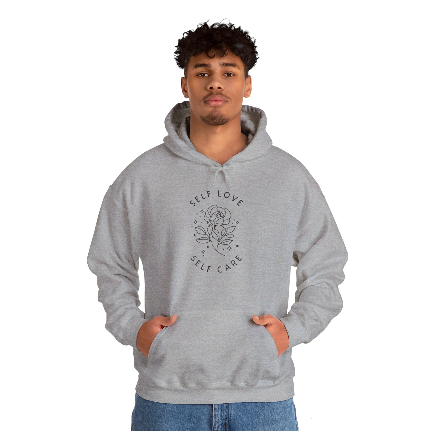 Self Love, Self Care - Hooded Sweatshirt