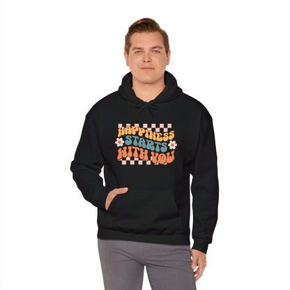 Happiness Starts With You - Hooded Sweatshirt