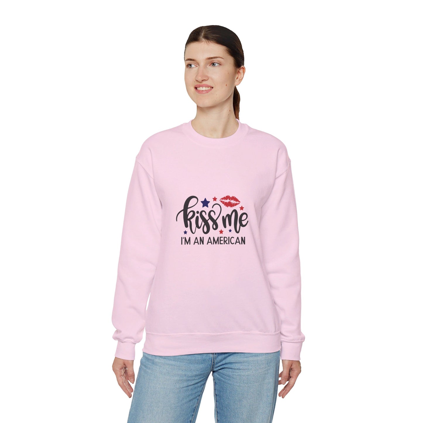 Kiss Me I'm An American - Sweatshirt