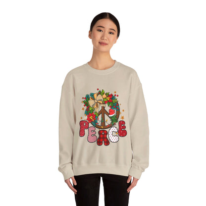 Peace - Christmas- Crewneck Sweatshirt
