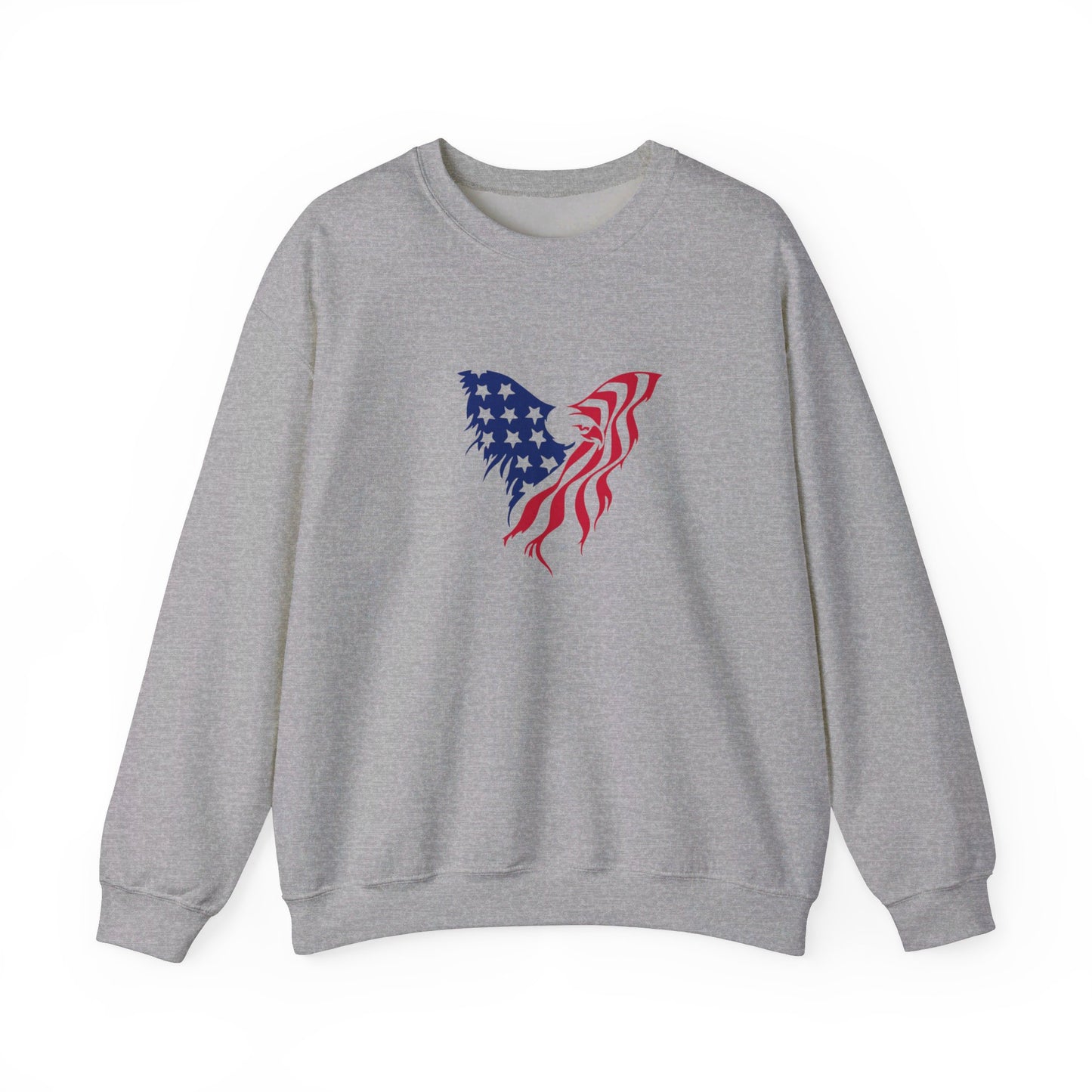 4th Of July Eagle - Crewneck Sweatshirt