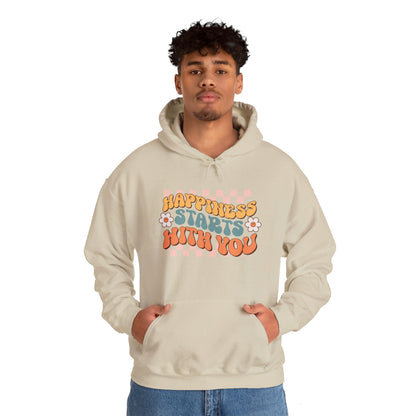 Happiness Starts With You - Hooded Sweatshirt