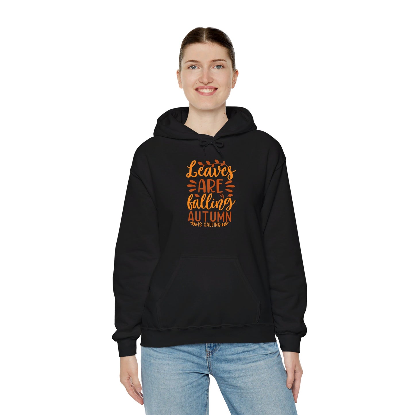 Autumn’s Calling, Leaves Are Falling Gracefully - Hooded Sweatshirt