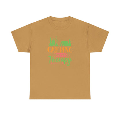 Camping Is My Therapy - T-Shirt