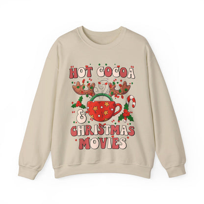 Hot Cocoa Christmas Movies - Crewneck Sweatshirt