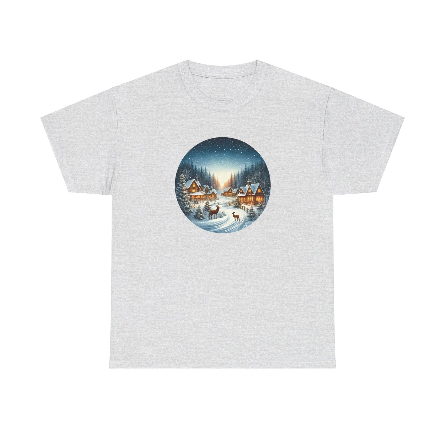 Magical Snowy Night - T-Shirt