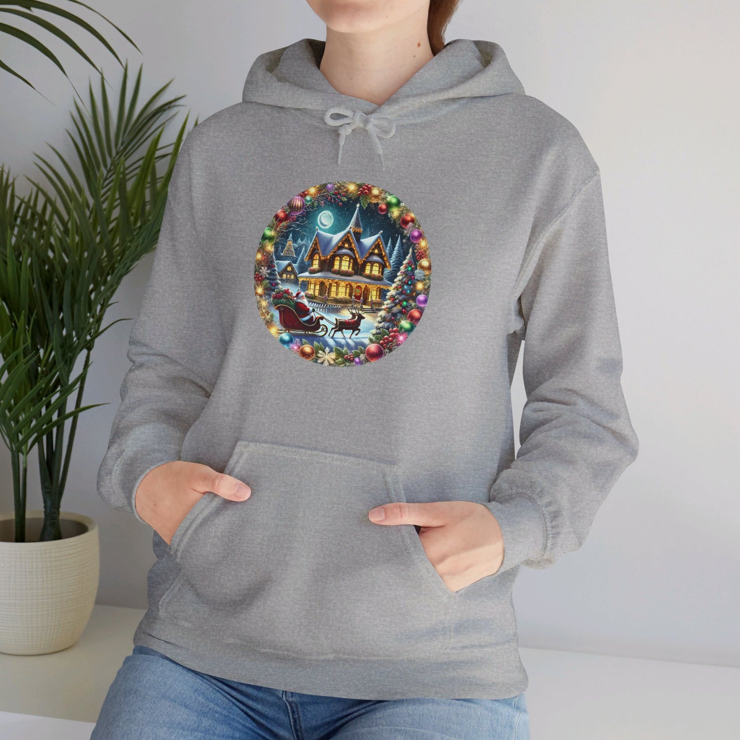 Christmas Hut - Hooded Sweatshirt