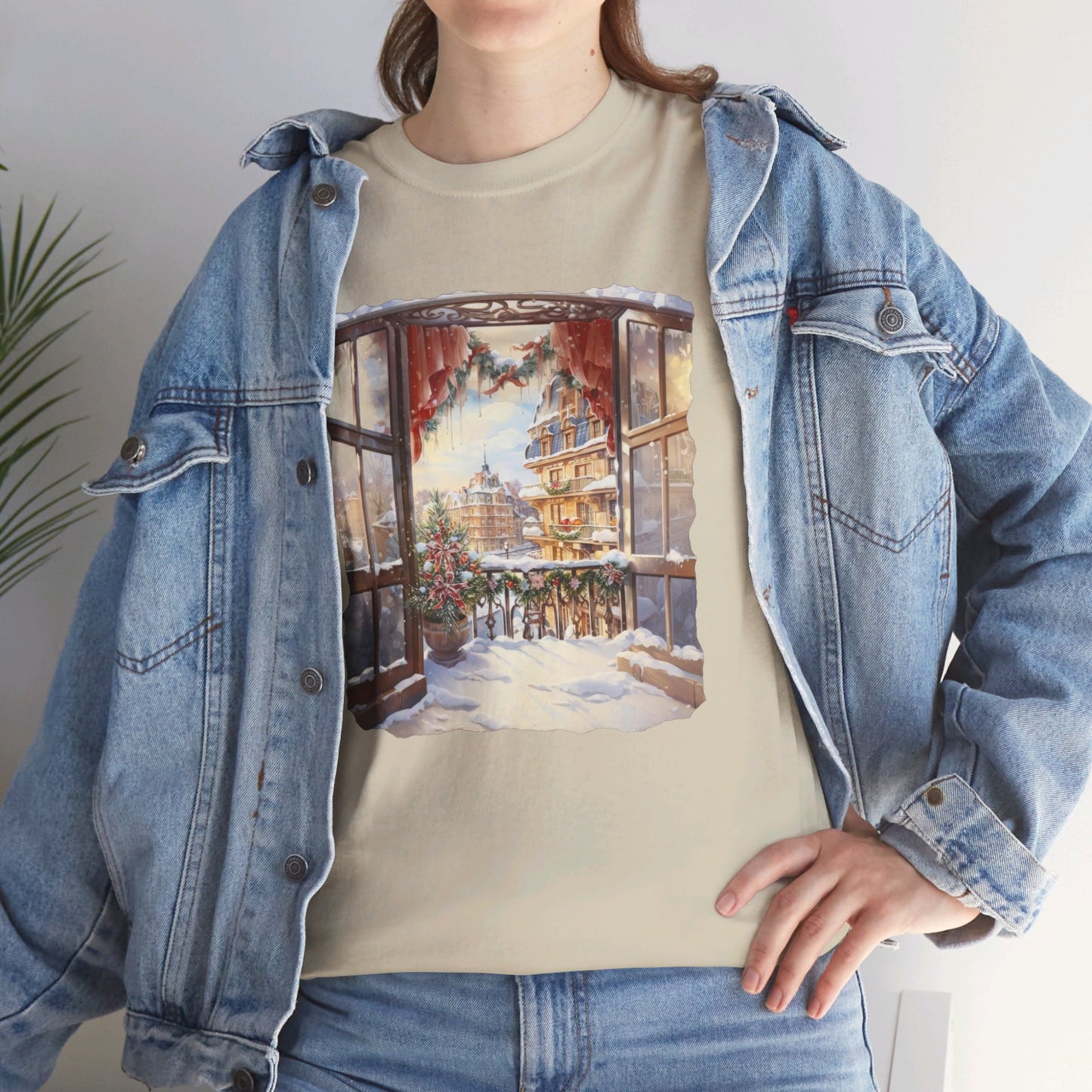 Christmas City To The Window  - T-Shirt