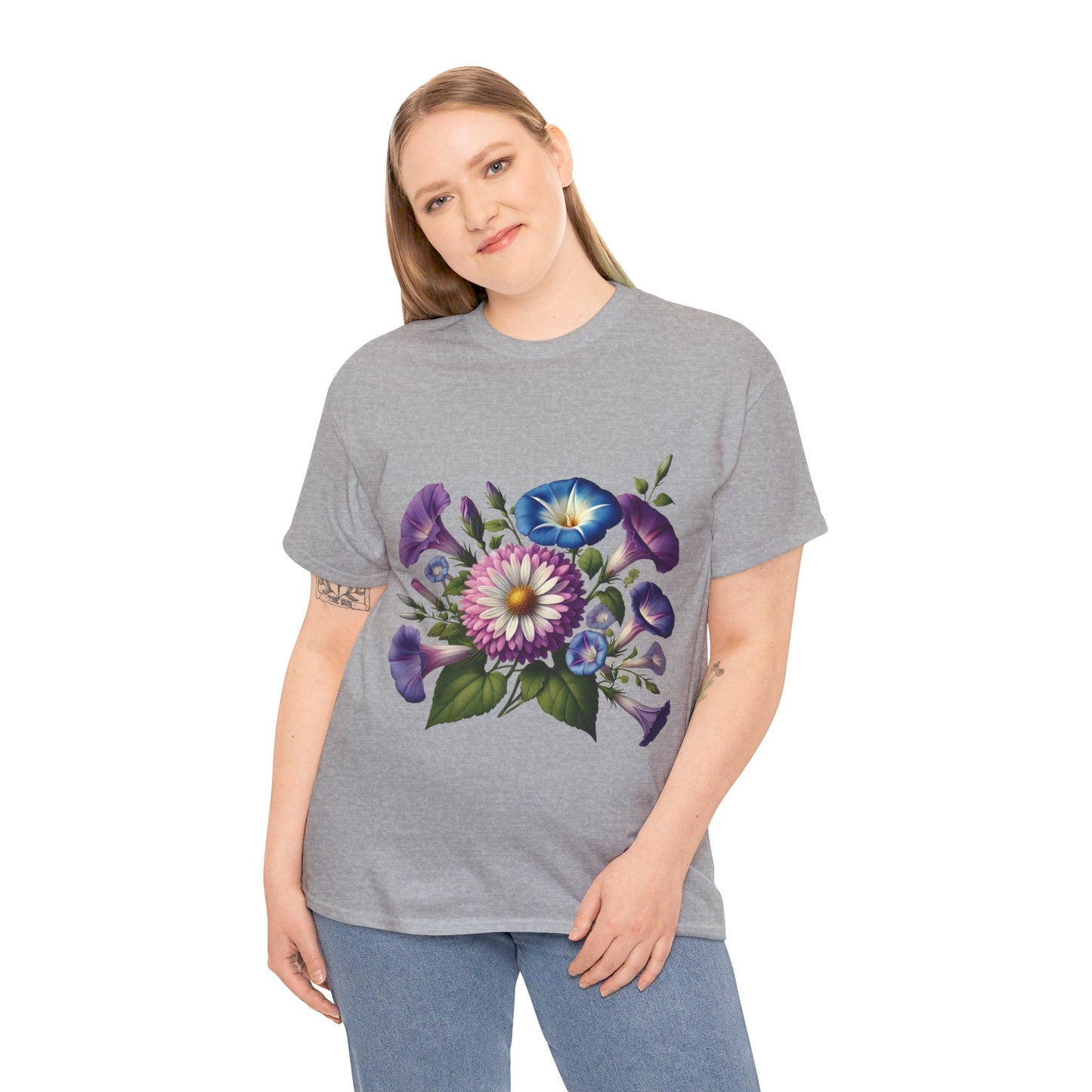 September Flowers - Birth Month - T-Shirt