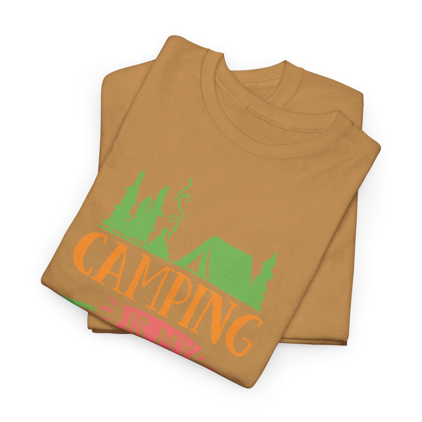 Camping Is My Therapy - T-Shirt