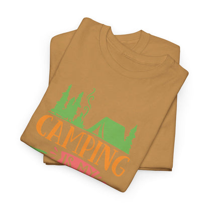 Camping Is My Therapy - T-Shirt