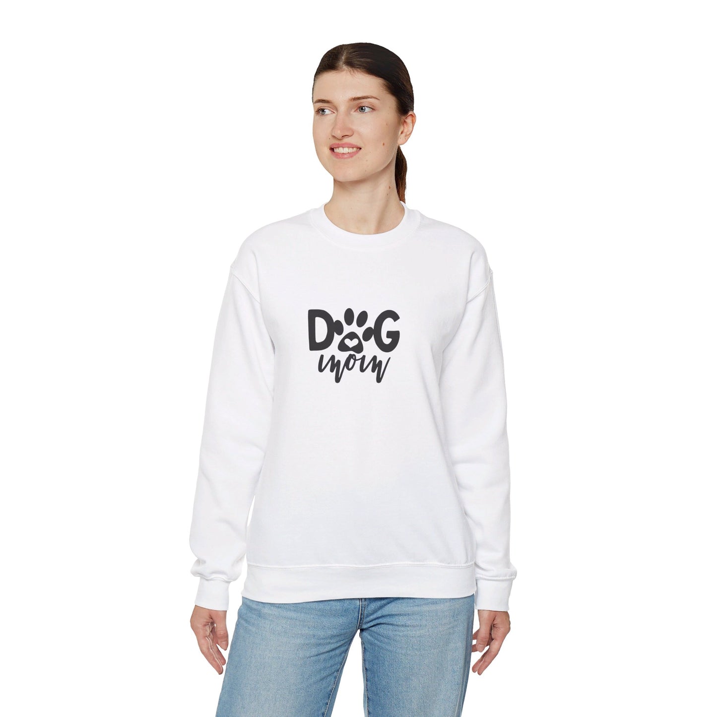 Dog Mom - Crewneck Sweatshirt