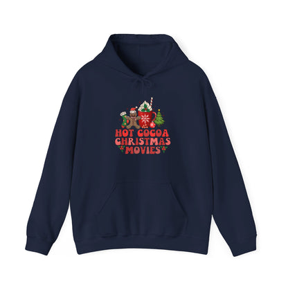 Hot Cocoa Christmas Movies - Hooded Sweatshirt