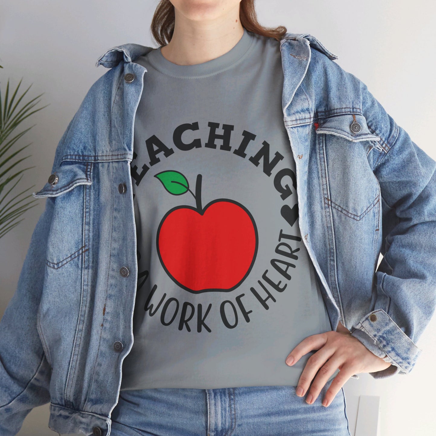 Teaching is a work of heart - T-Shirt