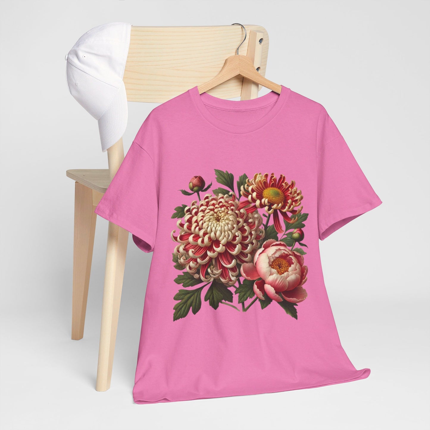 November Flowers - Birth Month - T-Shirt