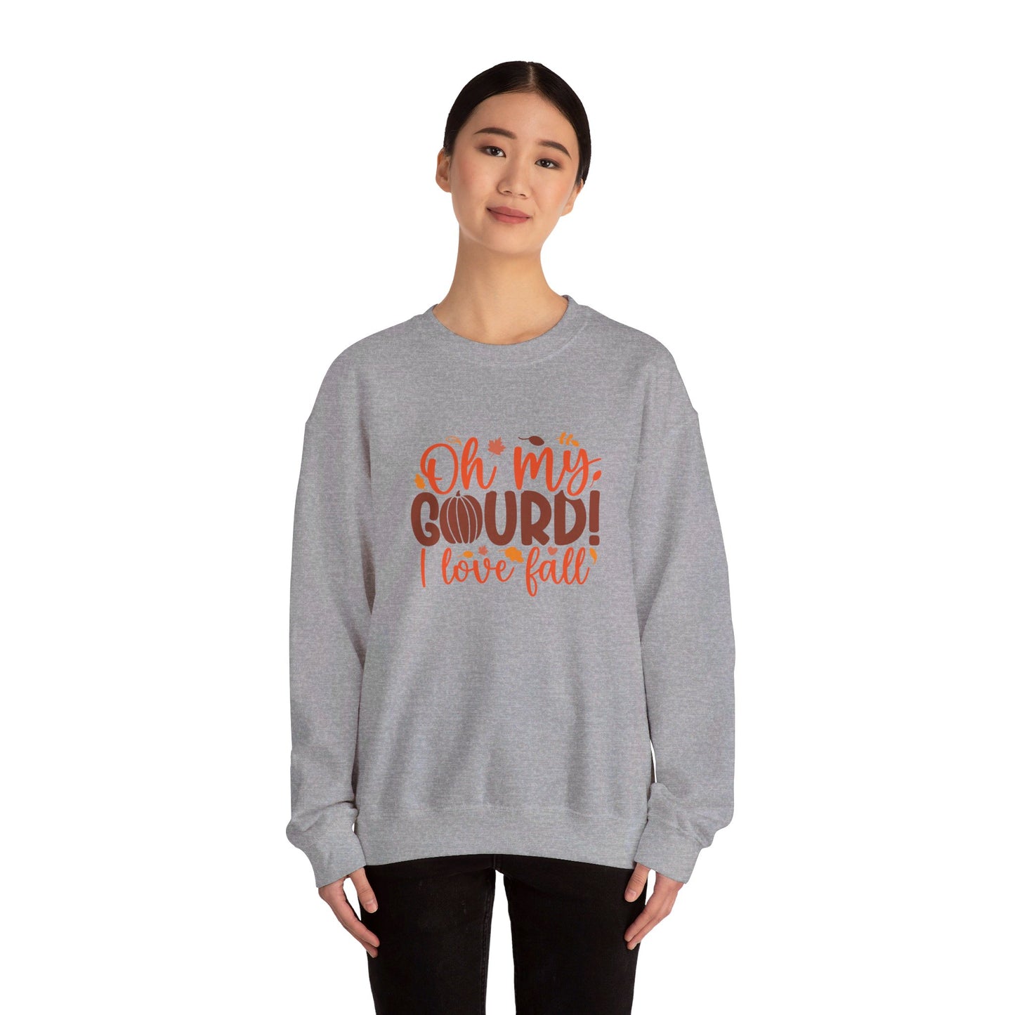 Oh My Gourd I Love Fall - Crewneck Sweatshirt