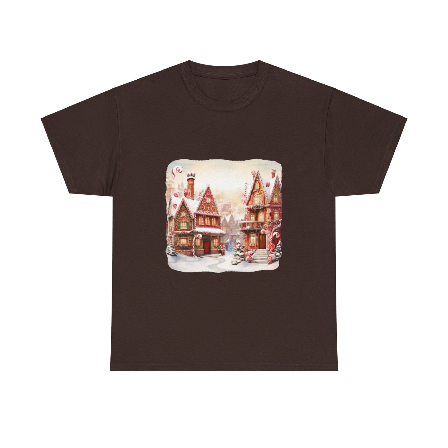 Snowy Christmas Village 11- T-Shirt